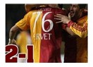 Galatasaray idare etti: 2-1
