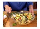 Bulgurlu kuskus salatası