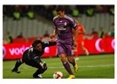 Galatasaray zorlanarak : 1-0