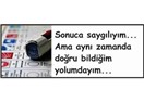 Özür dileme borcumu yerine getirmeliyim…