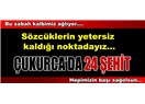 Hakkari’den şehit haberleri gelir (Nutku tutulanlar nutuk dinler)