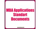 MBA Okullarına Başvuru için Gerekli Standart Evraklar Listesi