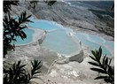 Pamukkale'nin sihirli suları yüzbinlerce insanı kendine çekiyor...