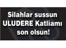 Silahlar sussun, Uludere son olsun