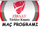 Ziraat Türkiye Kupası çeyrek final (Maç programı)