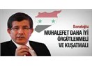 Dış İşleri Bakanı Davutoğlu'nun uçağımızın düşürülmesi ile ilgili Tv konuşması beni tatmin etmedi