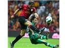 Galatasaray- Bursaspor maçında müthiş mücadele