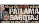 Kılıçdaroğlu’nun Afyon’daki patlamada “Sabotaj var” iddiası!...