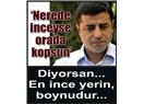 Merak ediyorsan söyleyeyim, en ince yerin boynundur, tam oradan kopar…