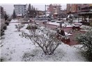 Dursunbey'e Mevsimin ilk karı yağdı.