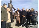 Silivri'de Nazım Hikmet heykeli açıldı.