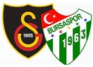 Bursaspor: 1 - Galatasaray: 1. Galatasaray sonuçtan hoşnut değil...