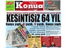 Okunan gazete "Yeni, Konya"