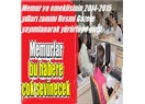 Memur ve memur emeklilerinin 2014-2015 zamları Resmi Gazete'de yayımlanarak yürürlüğe girdi.