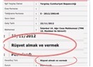 “Şike” dendi, meğer resmi adı “rüşvet almak vermek”miş!..