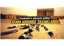 "Demokratikleşme" paketine karşı Anıtkabir'de 'Yatan Adam' eylemi...