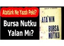 Gerçekten bir 'Bursa Nutku' var mı?