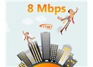 8 Megabit internet... Nihayet