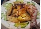 Tavuk yemeği (patatesli, biber salçalı, kurutulmuş domatesli)