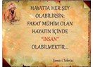 İnsan olmak