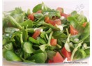 Domatesli semizotu salatası