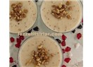 Bademli puding yapılışı