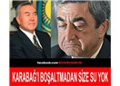 Nursultan Nazarbayev'den Ermenistan'a ayar