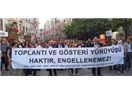 "Yeni Türkiye ve İleri Demokrasi" uygulamaları, anayasanın 26. ve 34 maddeleri...