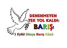 1 Eylül Dünya Barış Günü