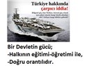Türkiye, Ortak Akıl’la, Orta Gelir’den Üst Gelir grubuna yükselerek “Büyük Devlet” Olacaktır.(3)