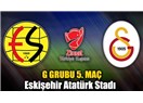 Galatasaray yine yenildi : Eskişehirspor : 1 - Galatasaray : 0