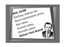 İlle de sol elim