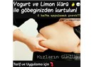 Göbek eriten limonlu yoğurt kürü…