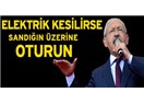 Seçim sandığı üzerine oturmak suçtur; bunun 2-5 ay cezası vardır...
