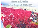 İzmir bayrak açtı ve haykırdı: " Terörü, bayraklarımızla boğarız!"