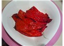 Fırında kırmızı biber(Kapya biber) kızartması