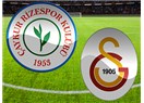 H.Karaman Hamzaoğlu'nu yendi: Ç.Rizespor:4 , Galatasaray : 3