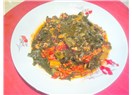 Zeytinyağlı pazı yemeği