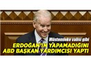 Biden, bi denesin, olmadı Obama gelsin!