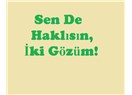 Sen de haklısın, iki gözüm!