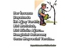 Ne ekersen onu biçersin