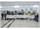 Nahçıvan Özerk Cumhuriyyeti'nde çocukların "Benim yaradıcılığım" resim sergisi açıldı