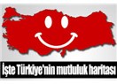 Türkiye’nin mutluluk haritası…