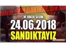 24 Haziran 2018 Seçimlerine Giderken Türkiye’nin Ana Problemleri
