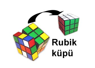 Seksenli yıllarda Rubik küpü