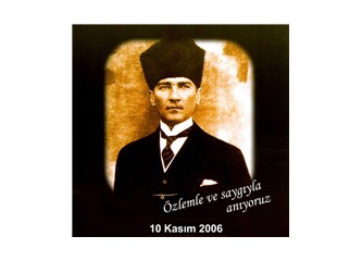 On Kasım’ da Atatürk’ ü anlatmak