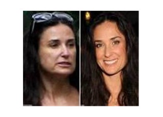 Estetik mucizesi ve Demi Moore!
