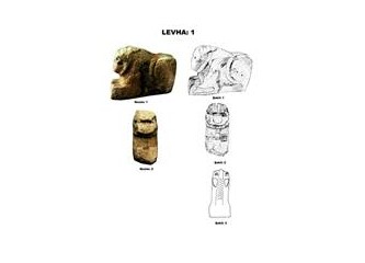 Gaziantep Arkeoloji Müzesine yeni gelen bir aslan yontusu