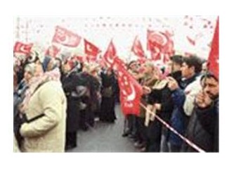 İsrail'i protesto eden gruptan korktum!