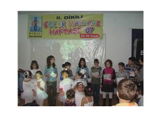 II.Dikili çocuk şenlikleri 20 Kasım 2007 de başladı
